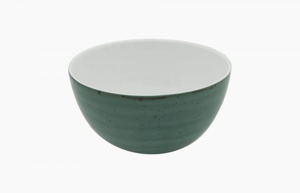TAÇA Ø15CM ALT.9CM RUSTICO VERDE
